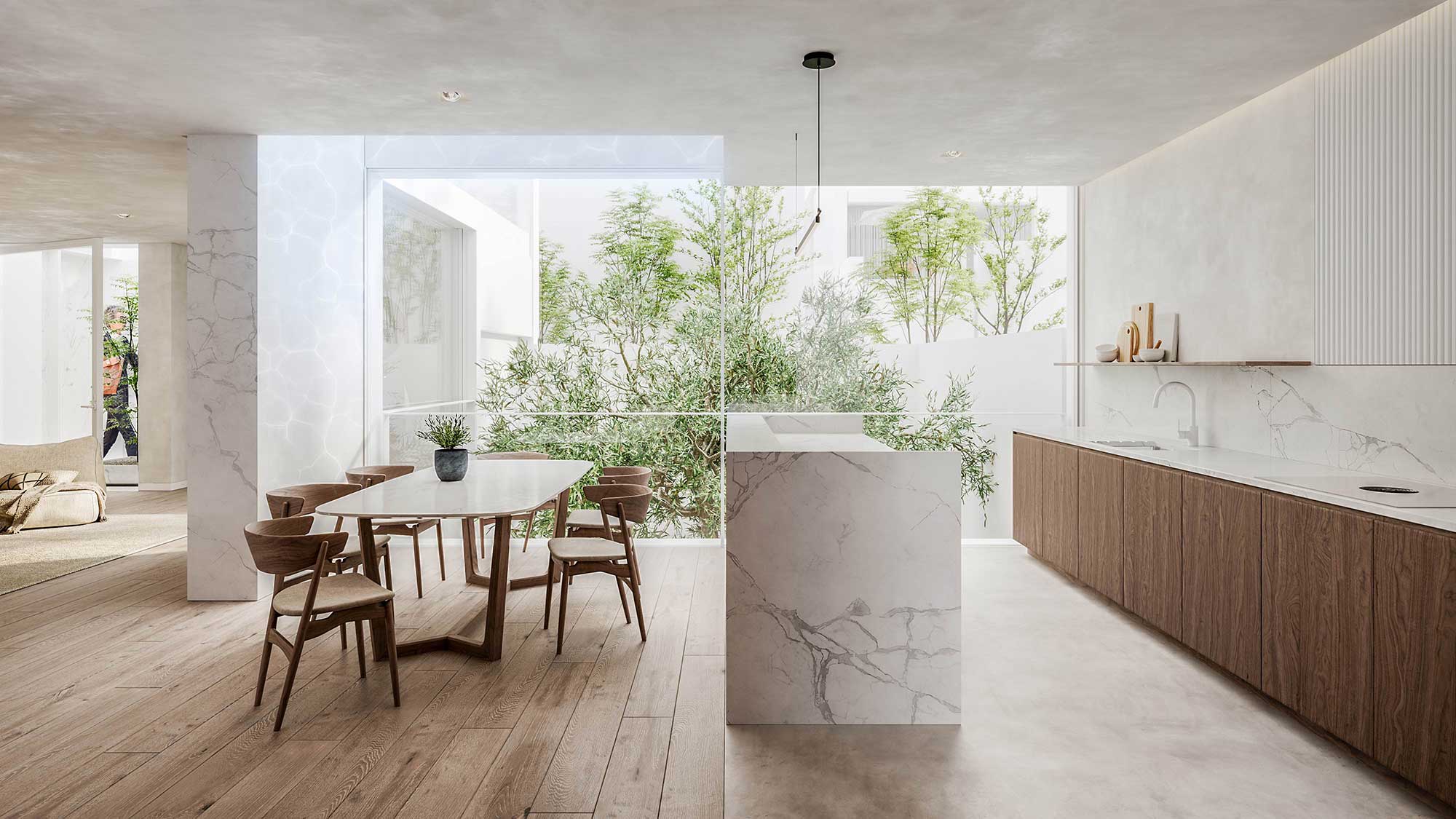 Secret Garden Villas - kitchen