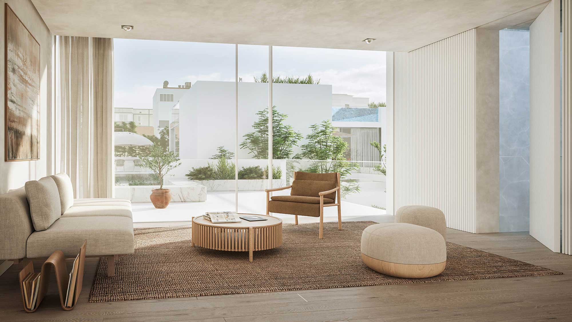 Secret Garden Villas - living room